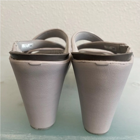 Crocs Womens Cyprus IV Gray/brown Two Tone 4” Heel Comfort Sandals Shoes Size 8 - Picture 7 of 12